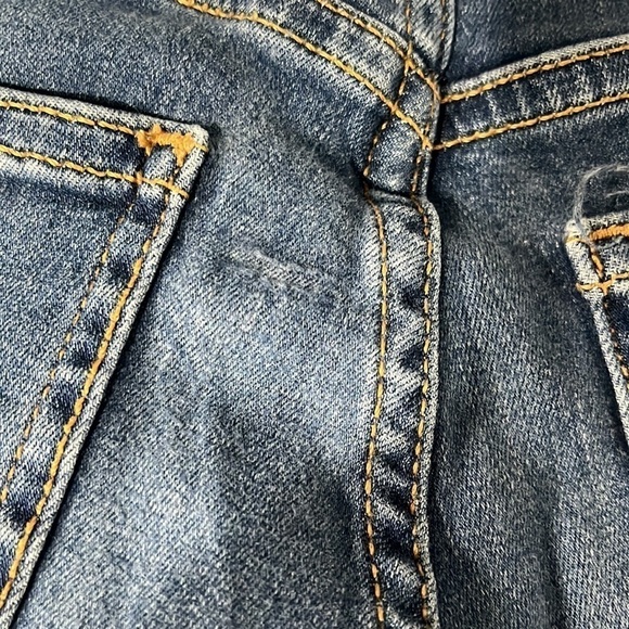 Rag and bone cate  mid-rise ankle skinny raw hem jeans size 24 - Picture 11 of 12